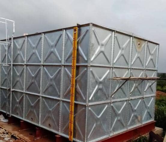 Pressed Steel Water Tank