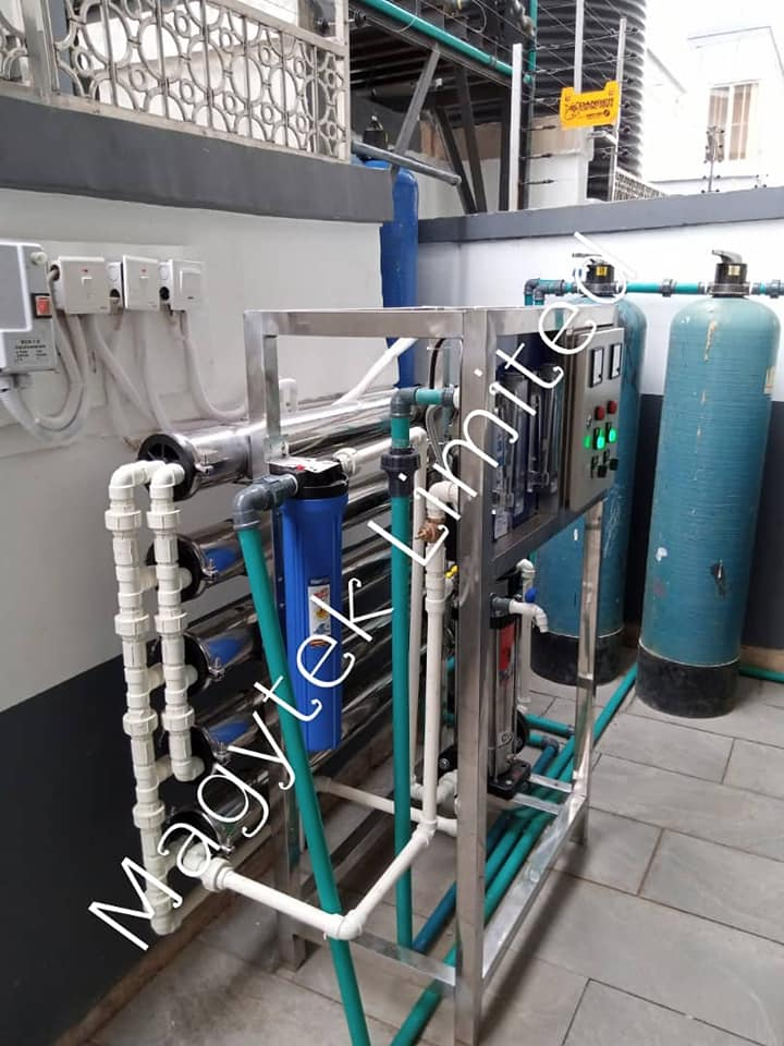 Water Storage Tank Installation